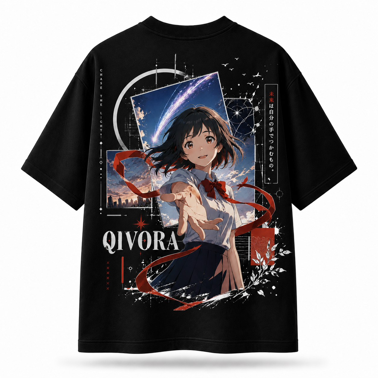 Anime Sky Dreams Oversized T-Shirt