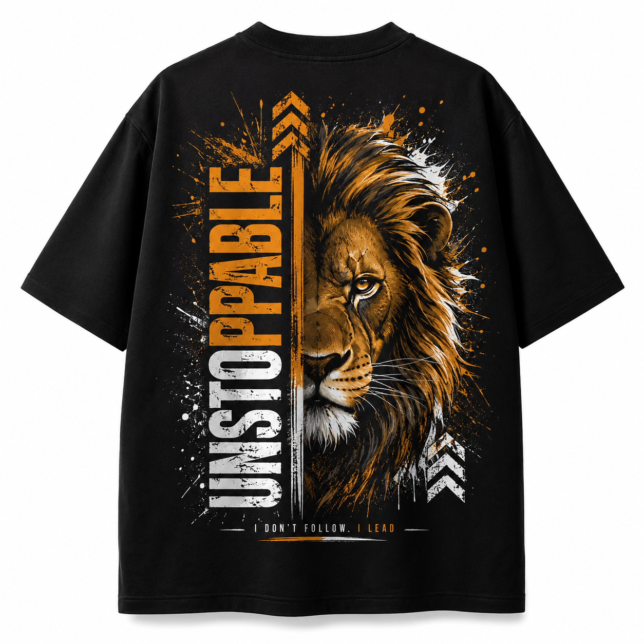 Unstoppable Lion Oversized T-Shirt