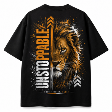 Unstoppable Lion Oversized T-Shirt
